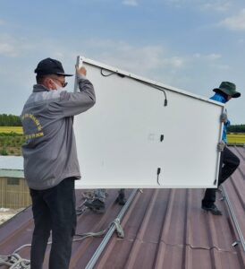 Lắp đặt Hợp bộ lưu trữ Solar All In One cho trang trại ở Đức Huệ - Long An